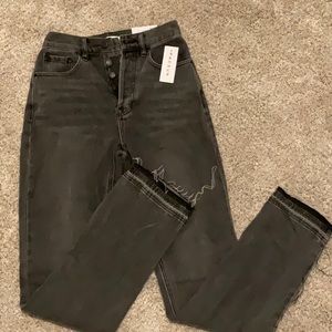 Pacsun,black,dad jeans
